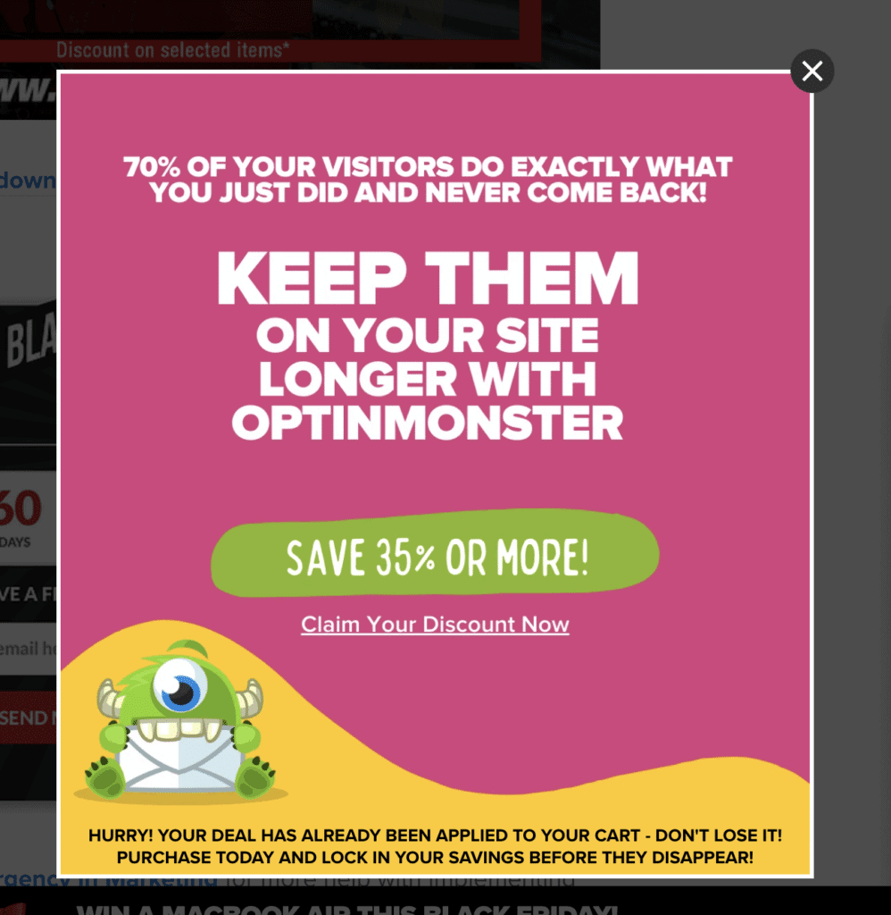 Call To Action ในรูปแบบ Pop-Up