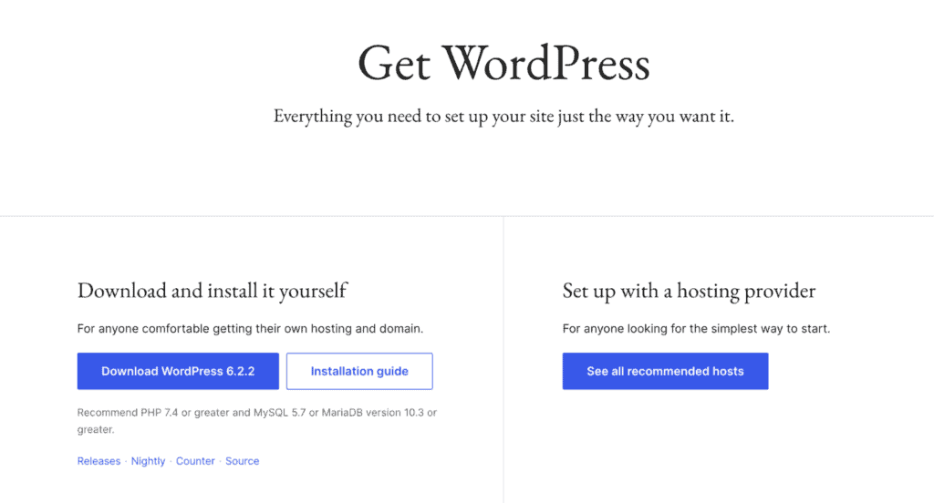 สมัครและติดตั้ง-WordPress