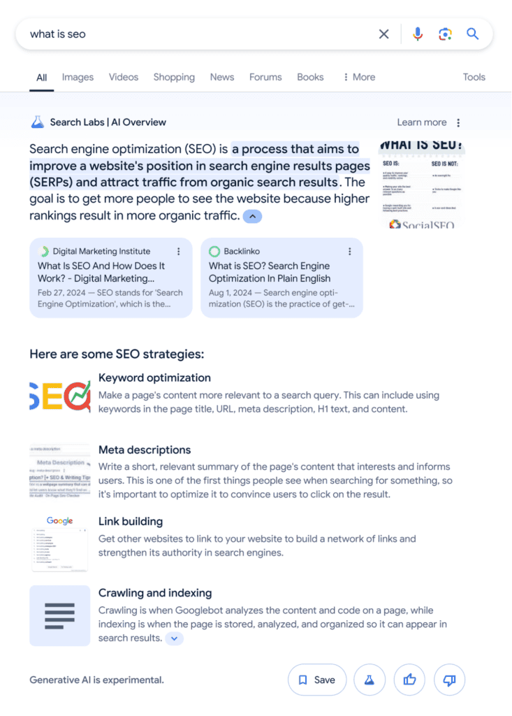 ai overviews คือ