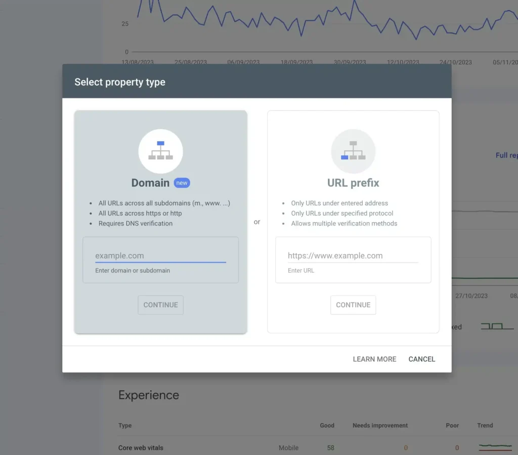 ติดตั้ง Google Search Console