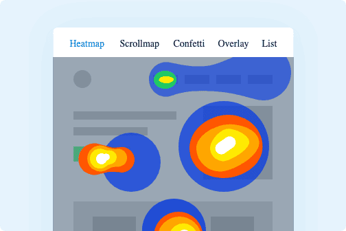ตัวอย่าง Heatmap UX UI